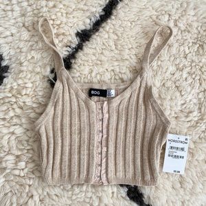 BDG Crop Sweater Tanktop